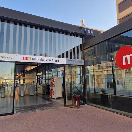 Casa 12 Pax Metro Alboraya Valencia Villa Eksteriør bilde