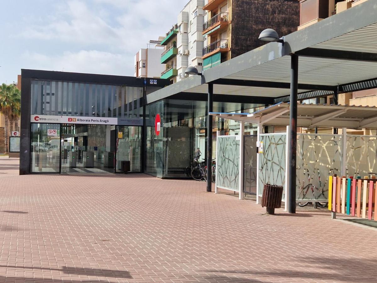 Casa 12 Pax Metro Alboraya Valencia Villa Eksteriør bilde